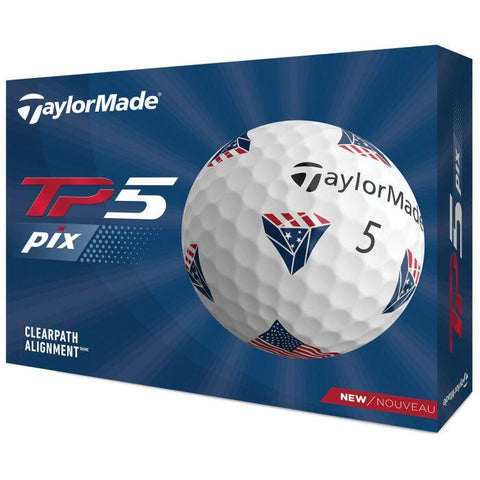 2021 TaylorMade TP5 USA Pix Dozen