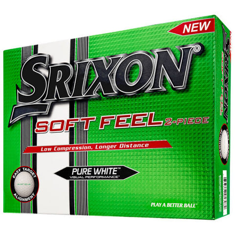 Srixon Soft Feel Golf Balls (2 Dozen + Free Towel)